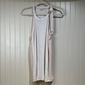 POL Neck Tie sleeveless Top NWOT